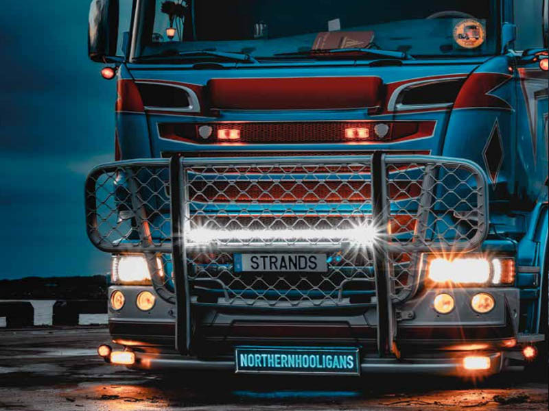 Luci e barre a led per camion, luci led per furgoni